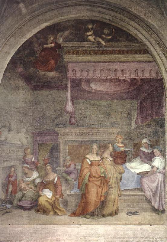 Andrea del Sarto Birth of the Virgin  gfg china oil painting image